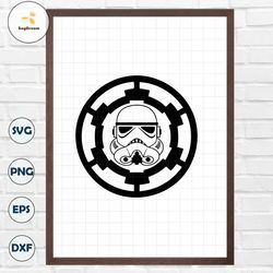 Star Wars Imperial Stormtrooper | SVG PNG | Silhouette Cricut Cutting Ready Instant Download