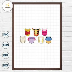 Winnie the Pooh Banner | Birthday | Nursery | Kids room | SVG Png Jpg | Instant File Download