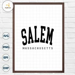 Salem MA - Salem Massachusetts - Digital file only - College sweatshirt - October vibes - Witch vibes - Spooky season sv