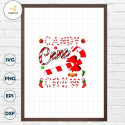 Candy Cane Crew Png, Candy Christmas Pajama Png, Christmas Candy Png, Candy Xmas Png