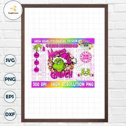 Mama Grinch png The Grinch Png Grinch Png Christmas Sublimation png Pink Grinch Png Trendy tree png Pink Christmas gri