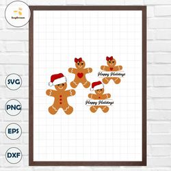 Gingerbread Monogram Svg Gingerbread Svg Christmas Svg Svg Files For Cricut Instant Download Gingerbread Man Svg Gingerb