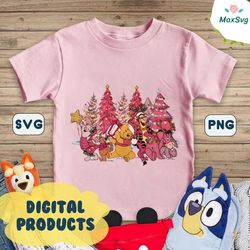 Winnie The Pooh Pink Christmas Tree PNG
