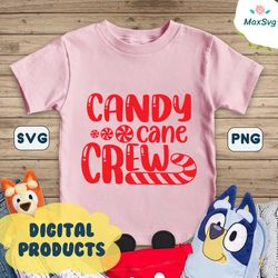 Candy Cane Crew Christmas SVG