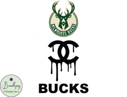 Milwaukee Bucks PNG, Chanel NBA PNG, Basketball Team PNG,  NBA Teams PNG ,  NBA Logo Design 14