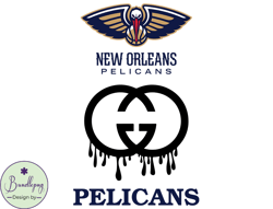 New Orleans Pelicans PNG, Gucci NBA PNG, Basketball Team PNG,  NBA Teams PNG ,  NBA Logo  Design 107