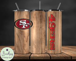 San Francisco 49ers Tumbler Wrap, NFL Logo Tumbler Png, NFL Design Png-70