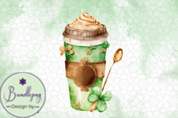 Coffee St Patricks Day Clipart Design 97
