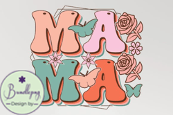 Ma Ma Mothers Day SVG Sublimation Shirt Design231