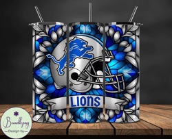 Detroit Lions Logo NFL, Football Teams PNG, NFL Tumbler Wraps PNG Design 60