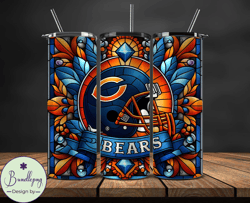 Chicago Bears Logo NFL, Football Teams PNG, NFL Tumbler Wraps PNG Design 70