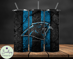 Carolina Panthers Logo NFL, Football Teams PNG, NFL Tumbler Wraps PNG Design 86