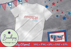 4th of July Sublimation - American Daddy Design 24