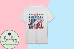 All American Girl 4th of July Design 117