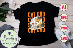 Cat Dad International Cat Day Design 67