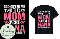 Grandma Mothers Day T-shirt Design 47