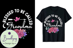 Grandma Mothers Day T-shirt Design 56