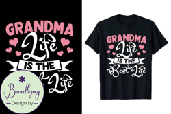 Grandma Mothers Day T-shirt Design 63