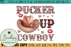 Howdy Valentine Western PNG Sublimation Design 95