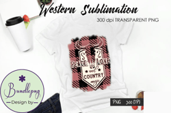 Western T-Shirt Sublimation Design Design 191