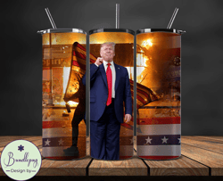 Donald Trump Tumbler Wraps,Trump Tumbler Wrap PNG Design by Bundlepng 09