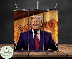 Donald Trump Tumbler Wraps,Trump Tumbler Wrap PNG Design by Bundlepng 23
