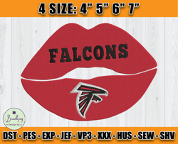 Atlanta Falcons Embroidery, NFL Falcons Embroidery, NFL Machine Embroidery Digital, 4 sizes Machine Emb Files-02-Bundlep