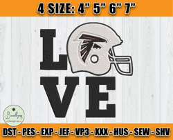 Atlanta Falcons Embroidery, NFL Falcons Embroidery, NFL Machine Embroidery Digital, 4 sizes Machine Emb Files -12-Bundle