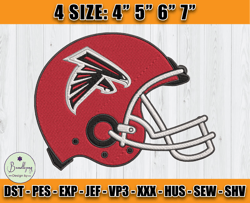 Atlanta Falcons Embroidery, NFL Falcons Embroidery, NFL Machine Embroidery Digital, 4 sizes Machine Emb Files -17-Bundle