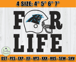 Panthers Embroidery, NFL Girls Embroidery, NFL Machine Embroidery Digital, 4 sizes Machine Emb Files -12 Bundlepng