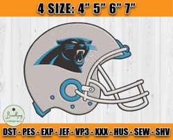 Panthers Embroidery, NFL Panthers Embroidery, NFL Machine Embroidery Digital, 4 sizes Machine Emb Files -19 Bundlepng