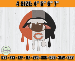 Chicago Bears Embroidery, NFL Bears Embroidery, NFL Machine Embroidery Digital, 4 sizes Machine Emb Files - 09 Bundlepng