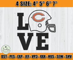 Chicago Bears Embroidery, NFL Bears Embroidery, NFL Machine Embroidery Digital, 4 sizes Machine Emb Files -11 Bundlepng