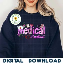 Medical Assistant Valentine PNG file