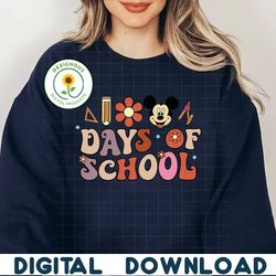 100 days sprinkled with fun svg png, 100 Days Of School Png Svg