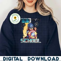 100 days of captain america school png file