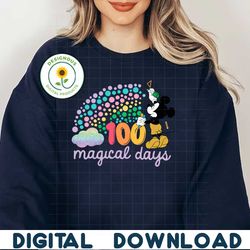 100 days Magical daisy mickeyPNG