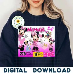 Minnie Mouse Disney Bundle PNG