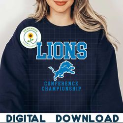 Lions Football Conference Championship SVG