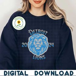 Detroit Lions Super Bowl Ready 2024 SVG