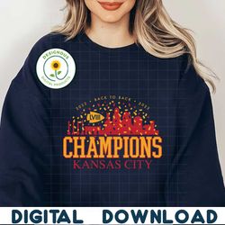 Back To Back Champions Kansas City SVG