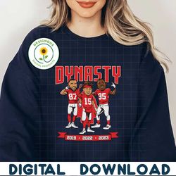 Dynasty 2023 World Champs Caricatures PNG