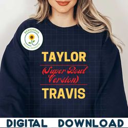 Taylor Travis Super Bowl Version SVG