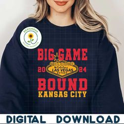 Big Game Bound Kansas City Super Sunday SVG