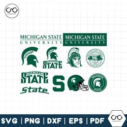 Michigan State University Sign Logo,SvG,PnG,DxF,EpS,Digital item creators,Ready for Cricut Silhouette,tshirt,sweatshirt,