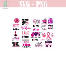 breast cancer svg - cancer awareness svg - cancer cut files - cancer quote svg - cancer ribbon svg - cancer survivor svg