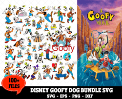 100 Files Disney Goofy Svg, Disney Svg, Cartoon Svg