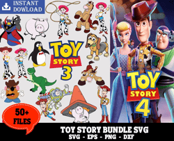 50 Files Toy Story Bundle Svg, Disney Svg, Buzz Lightyear Svg