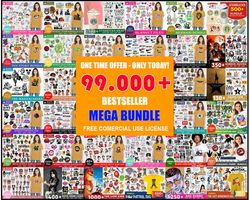 99000 The Ultimate Mega Bundle Svg, Big Bundle Svg
