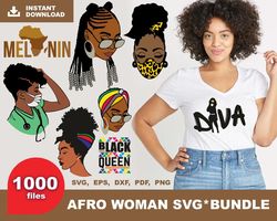 1000 Afro Man Bundle Svg, Juneteenth Svg, Black Man Svg, Man Svg, Black Fathers Matter, African American Svg, Black King